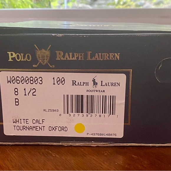 NIB POLO RALPH LAUREN WOMEN’s GOLF SHOES SIZE 8.5 - Picture 7 of 10